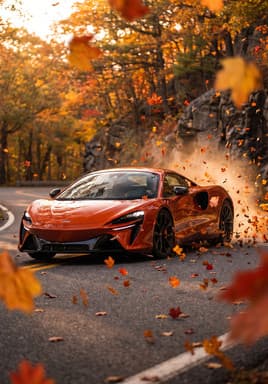 Autumn Leaf Storm