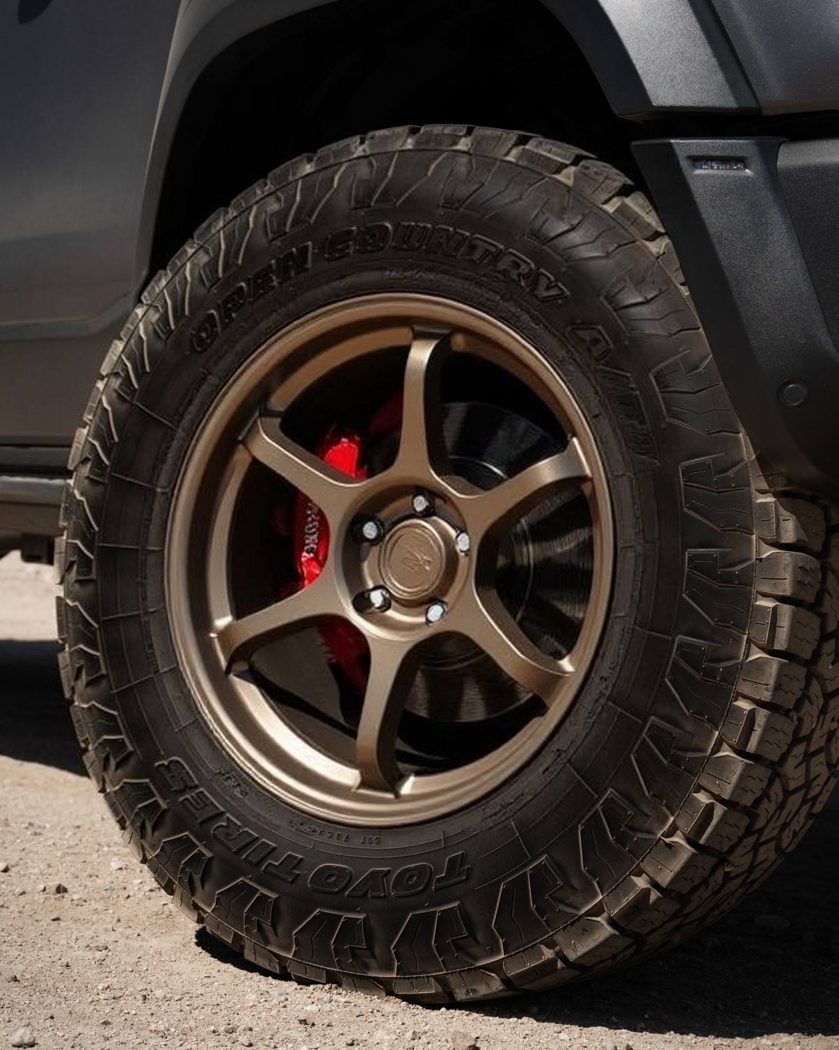 Wheel visualizer result 11 — AI-generated wheel swap by Rollers