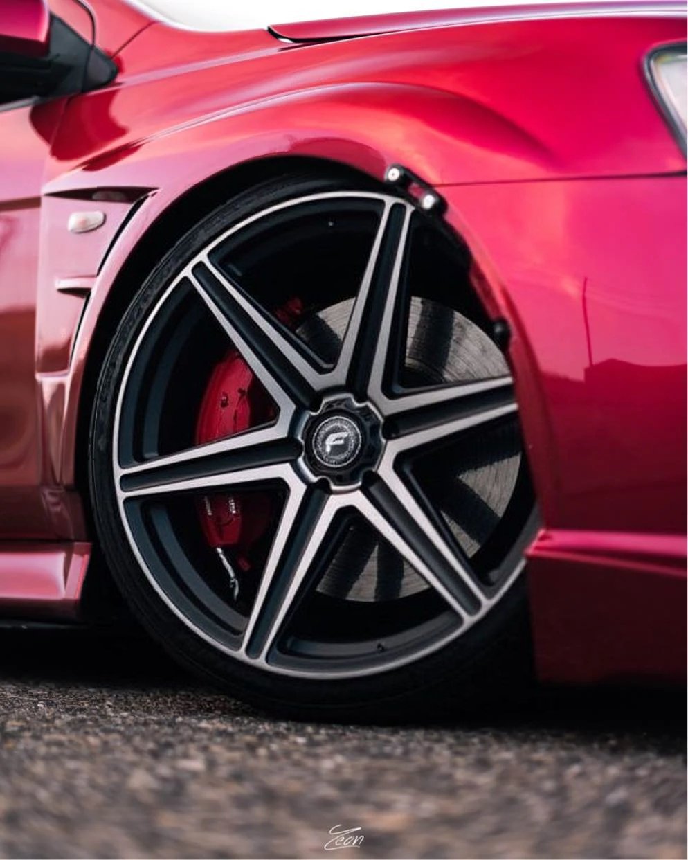 Wheel visualizer result 12 — AI-generated wheel swap by Rollers