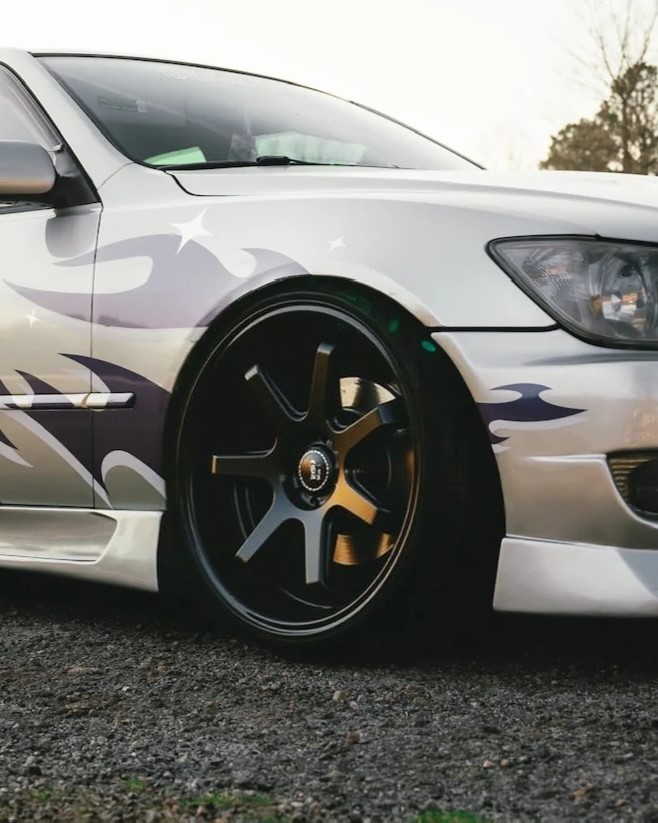 Wheel visualizer result 8 — AI-generated wheel swap by Rollers